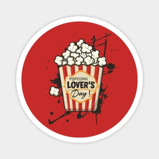 Popcorn Lover's Day – March Magnet